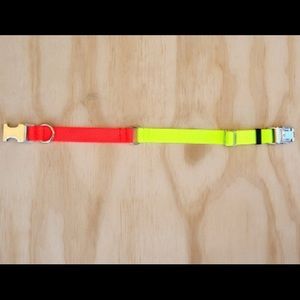 Two tone nylon collar - XS